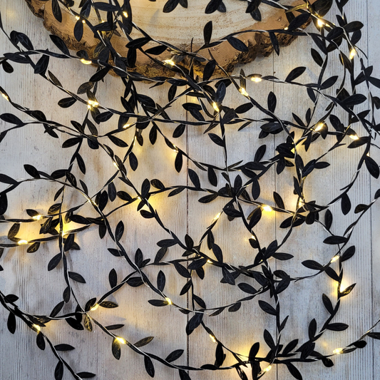Black Gothic Fairy Lights