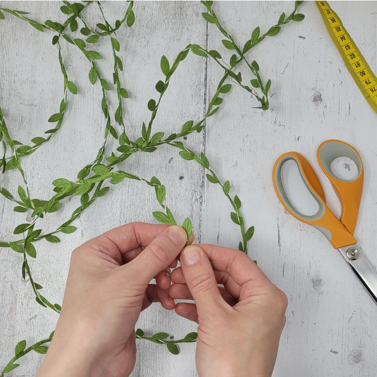 Green Leaf Fairy Lights