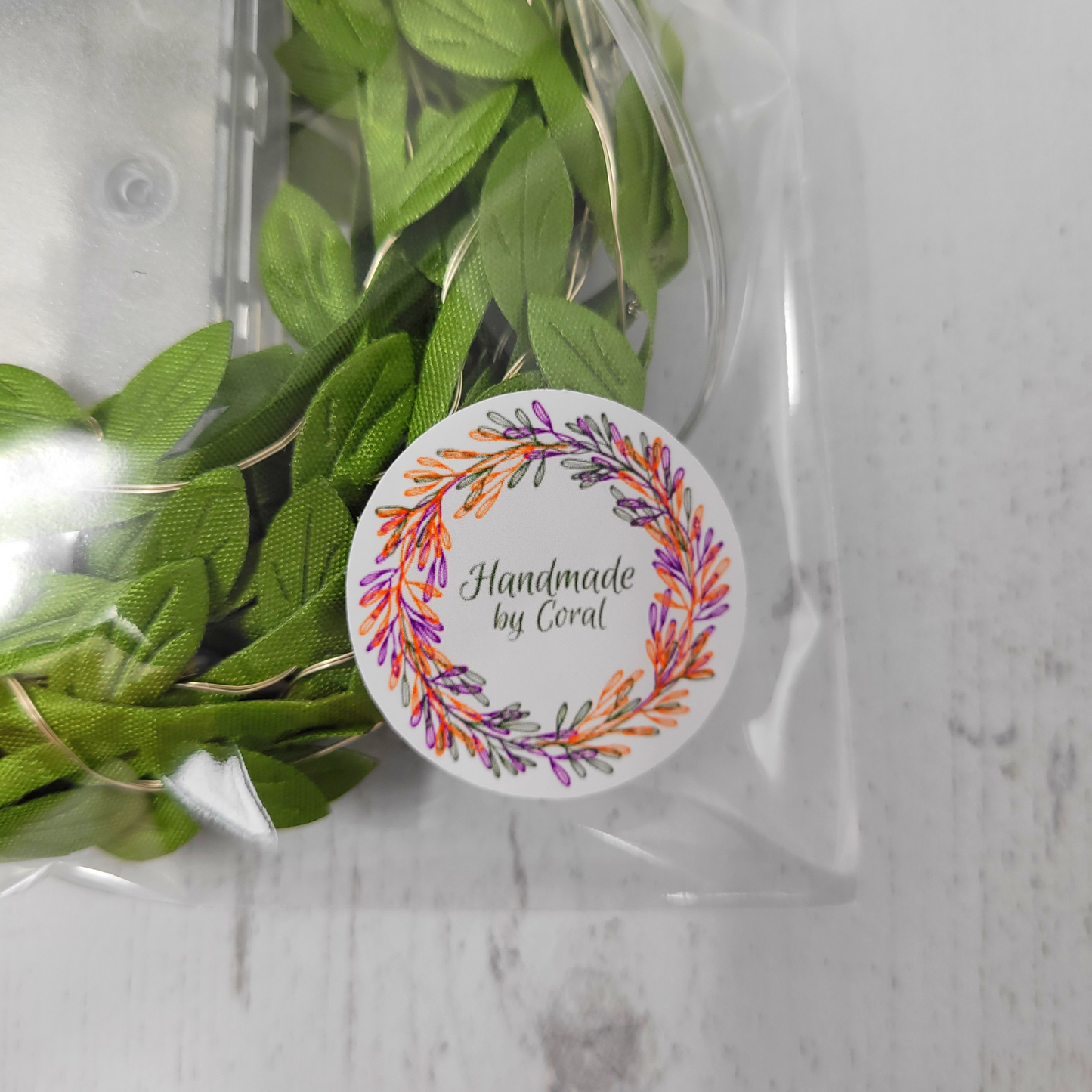 Green Leaf Fairy Lights