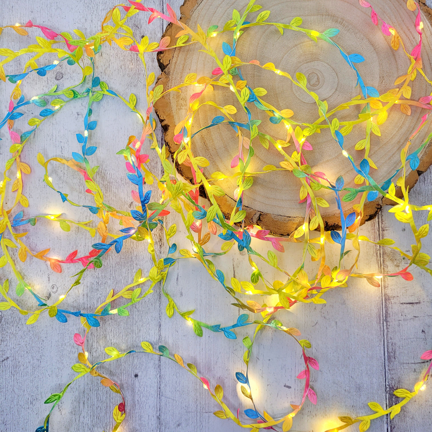 Rainbow Leaf Fairy Lights