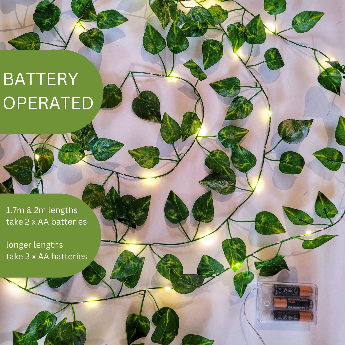Ivy Leaf Fairy Lights