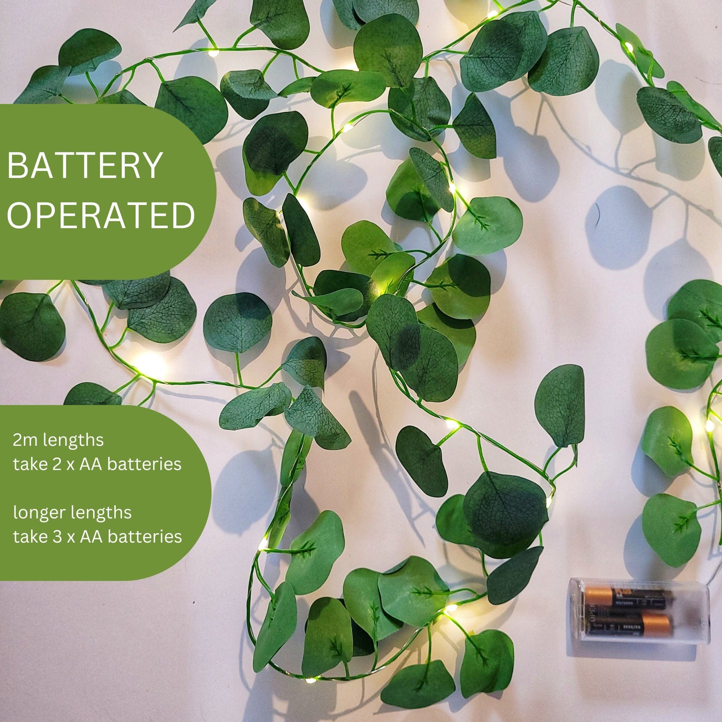 Eucalyptus Leaf Fairy Lights