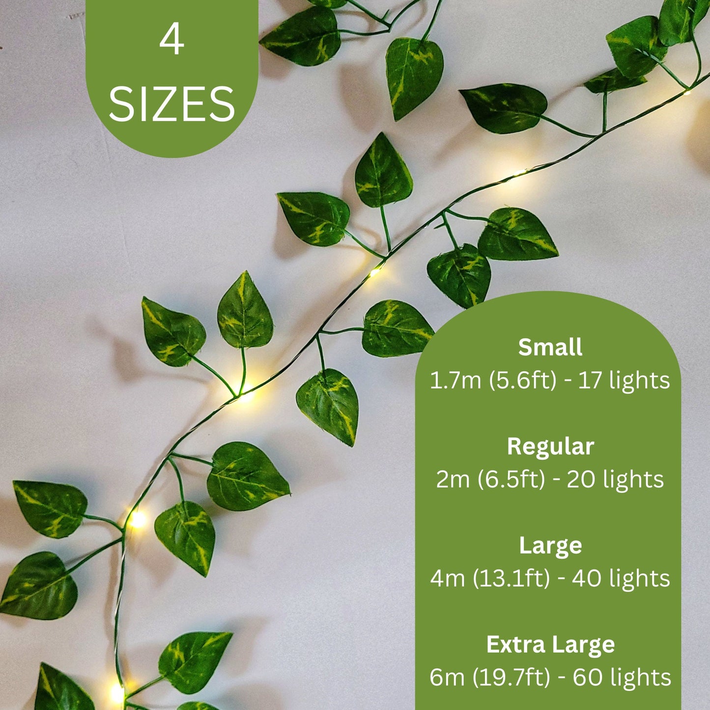 Ivy Leaf Fairy Lights