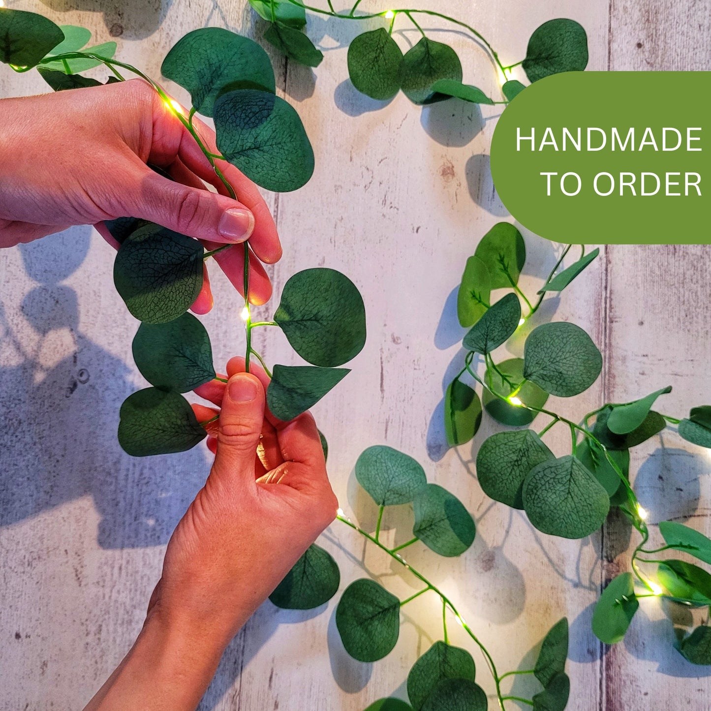 Eucalyptus Leaf Fairy Lights