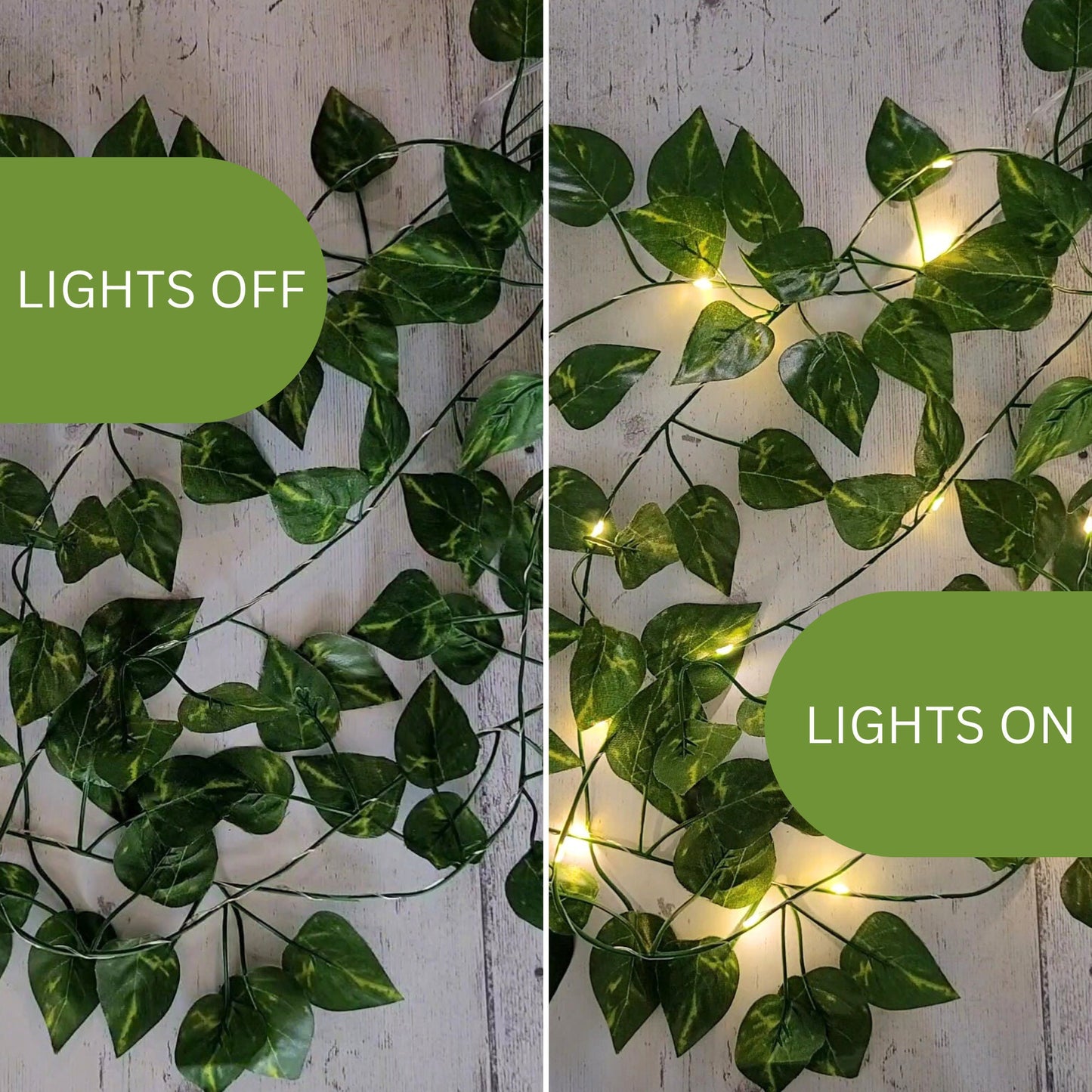 Ivy Leaf Fairy Lights