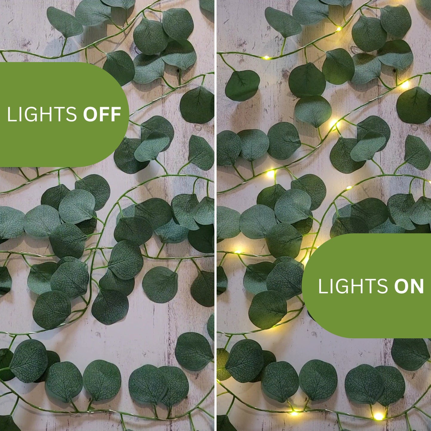 Eucalyptus Leaf Fairy Lights