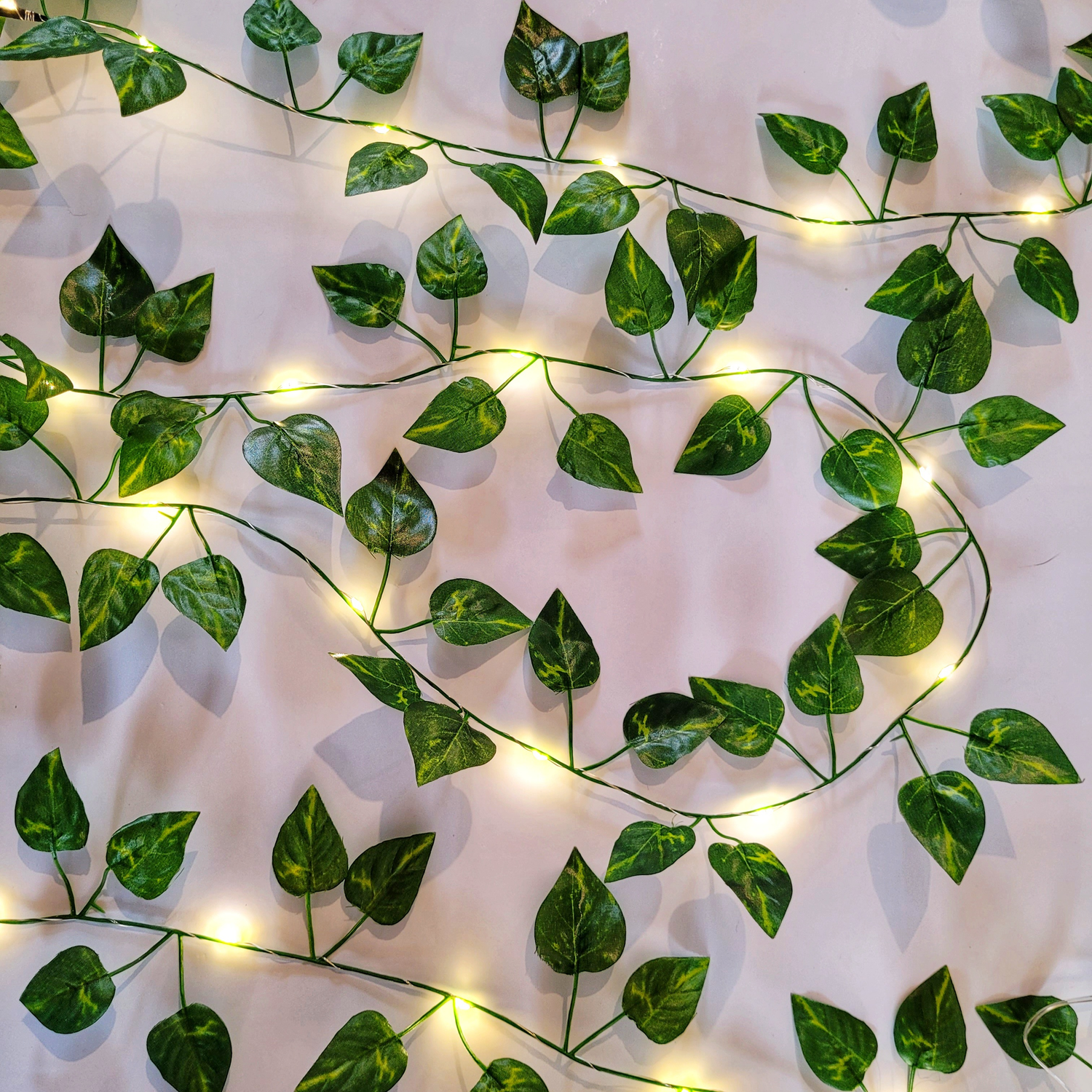 Green Leaf Fairy Lights